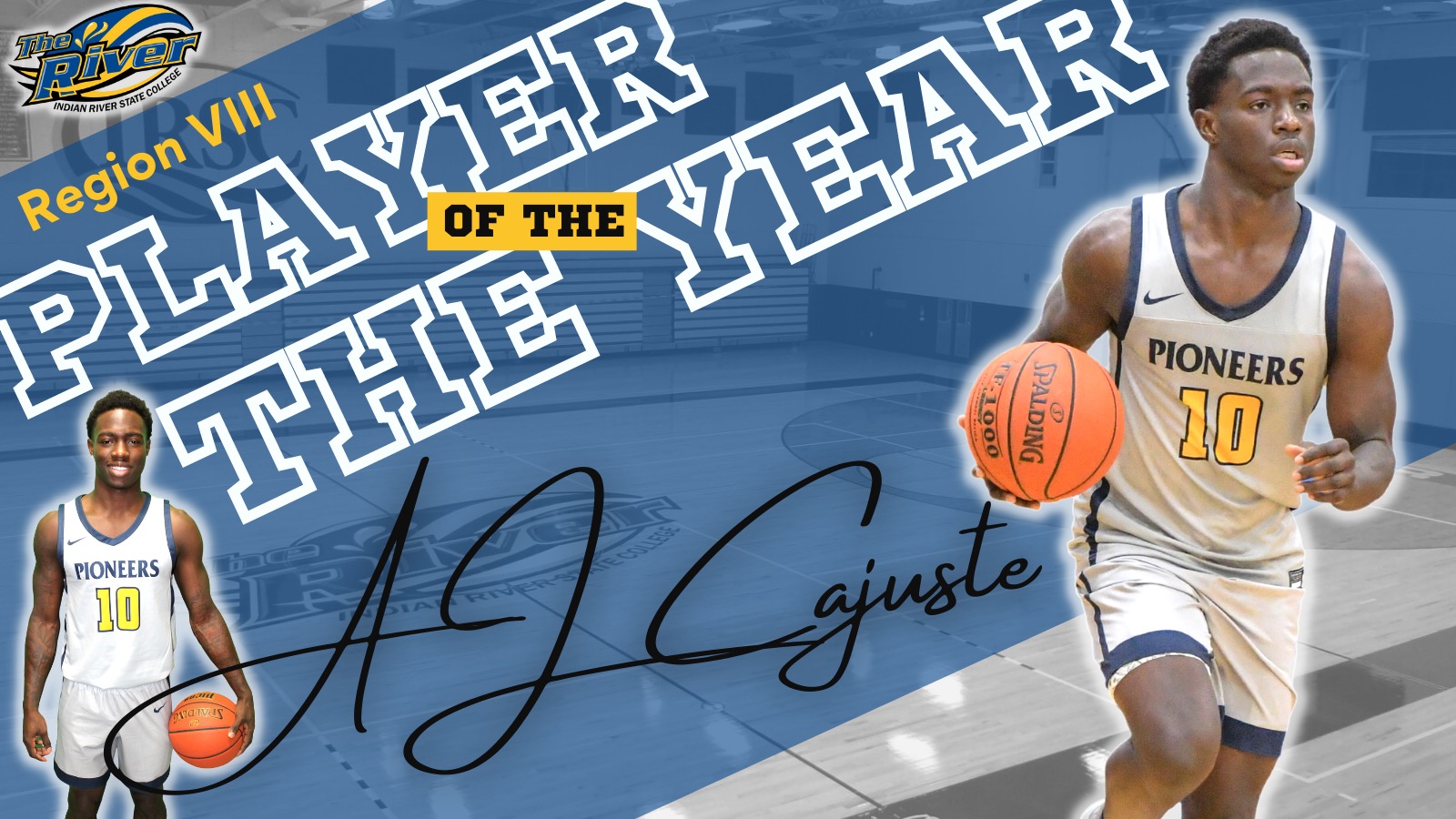 A.J. Cajuste Player of the Year, Charlie Wilson Coach of the Year, 7 Players Honored