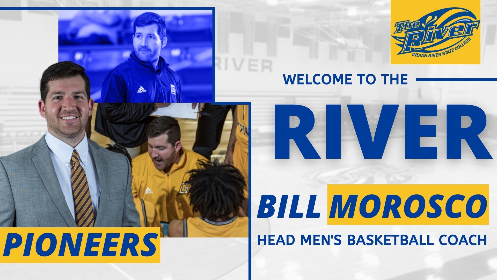 Bill Morosco Named Head Coach of IRSC Men&rsquo;s Basketball
