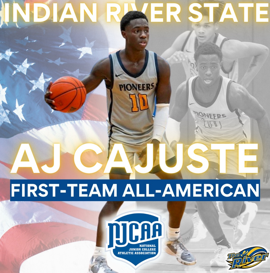 IRSC&rsquo;s A. J. Cajuste Named First Team NJCAA All-American