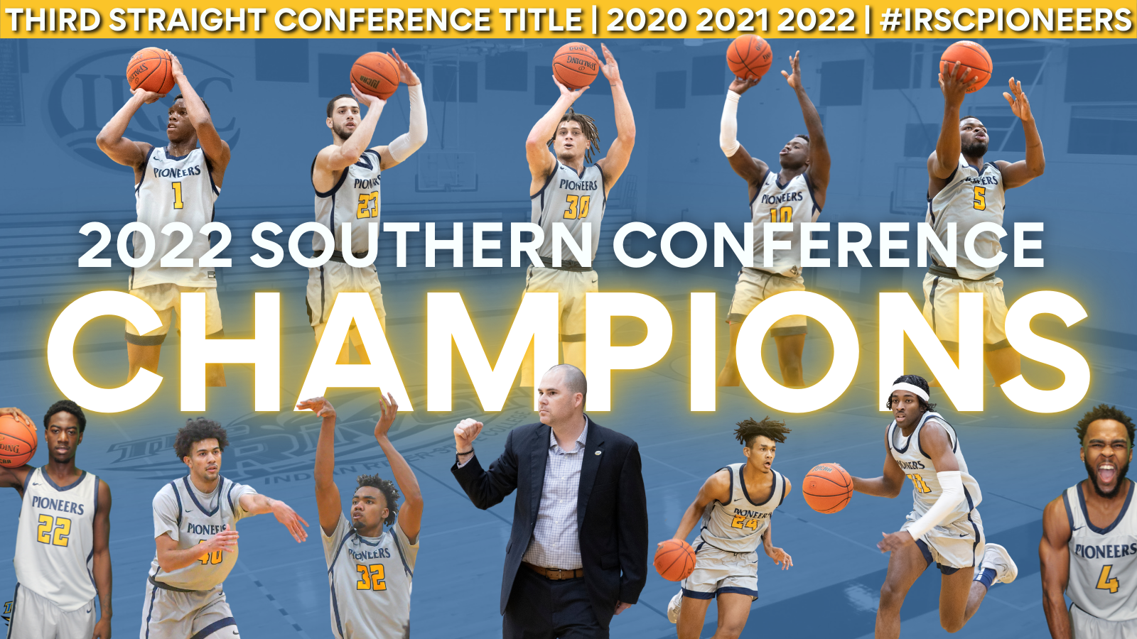 #2 IRSC Men’s Basketball Are Southern Conference Champions